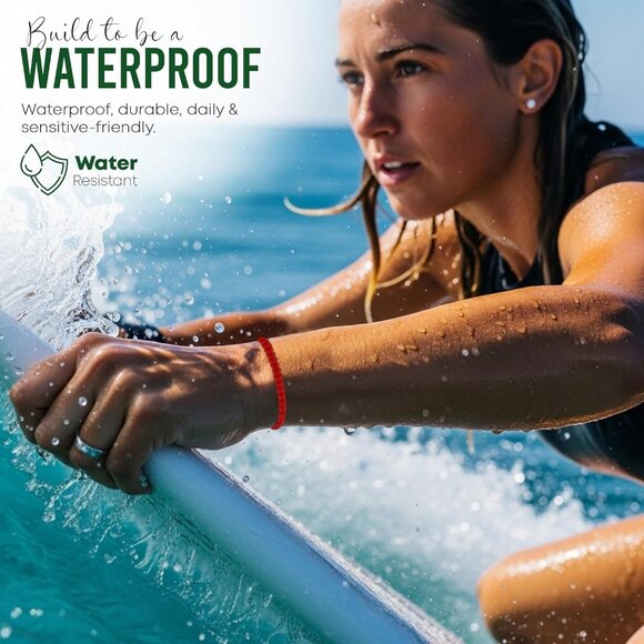 Kabbalah Red String Evil Eye Protection Bracelet Unisex Adjustable Wool Rope - Picture 3 of 6